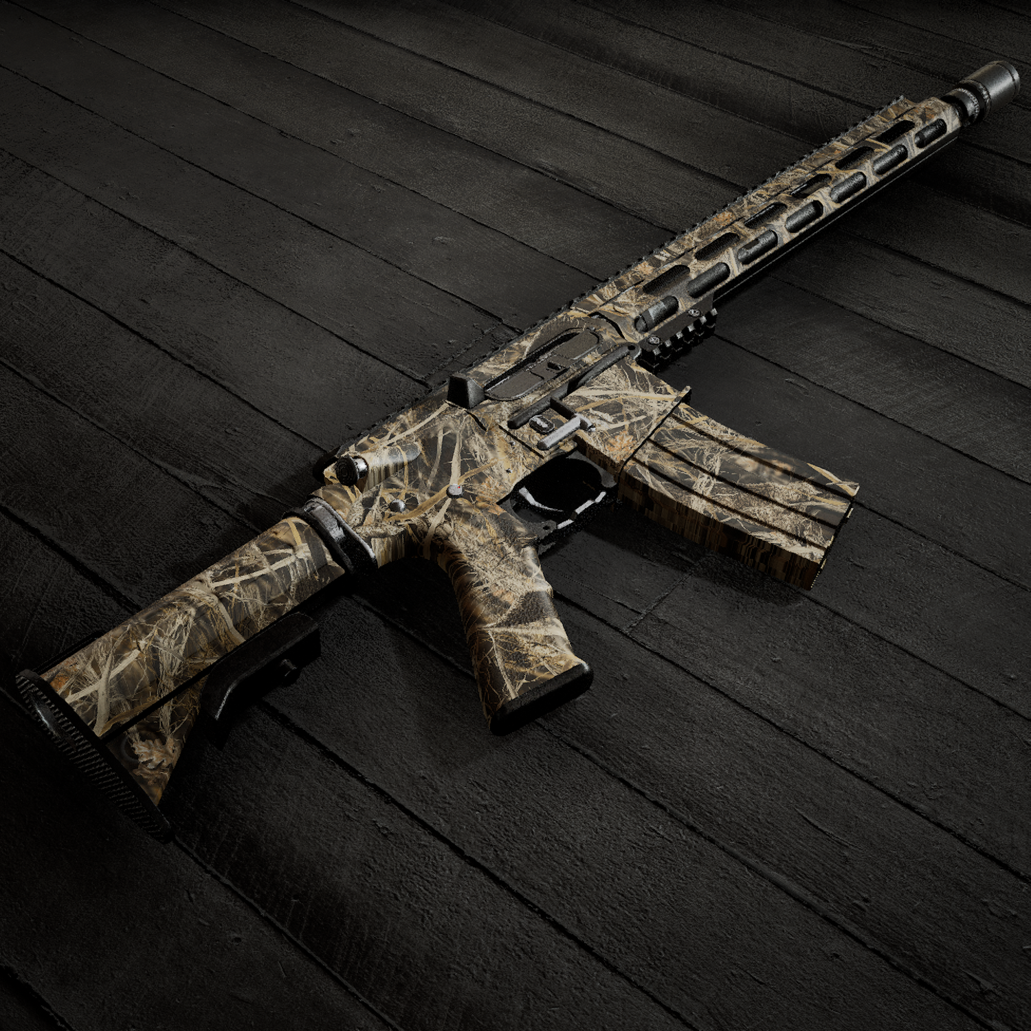 AR 15 Gun Skin Vinyl Wrap