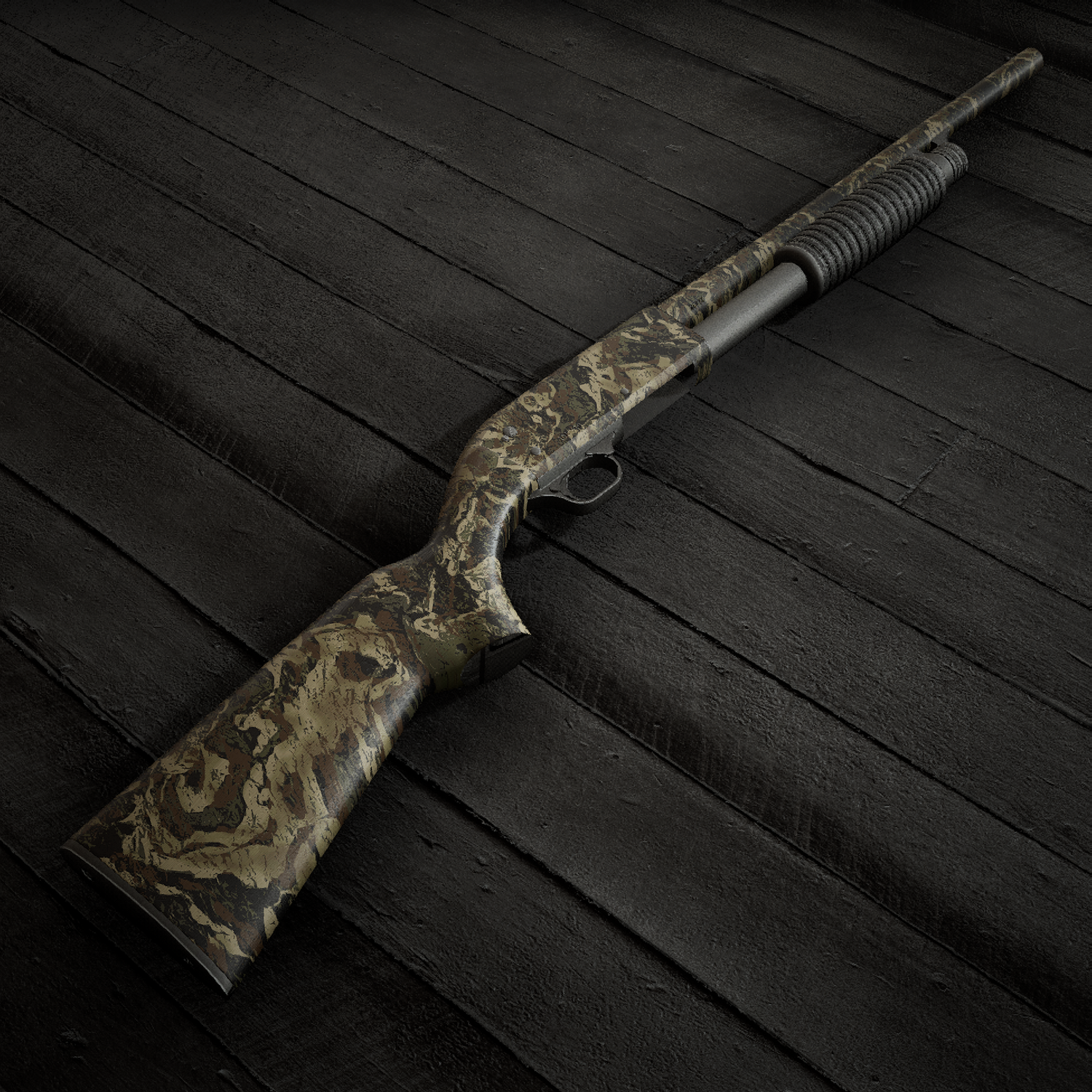 Shotgun Gun Skin Vinyl Wrap