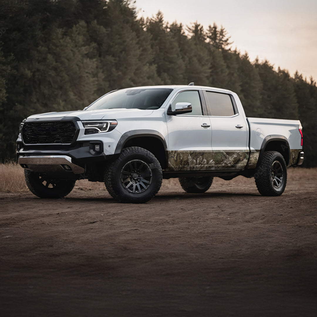 All Rocker Panel Camo Vinyl Wraps