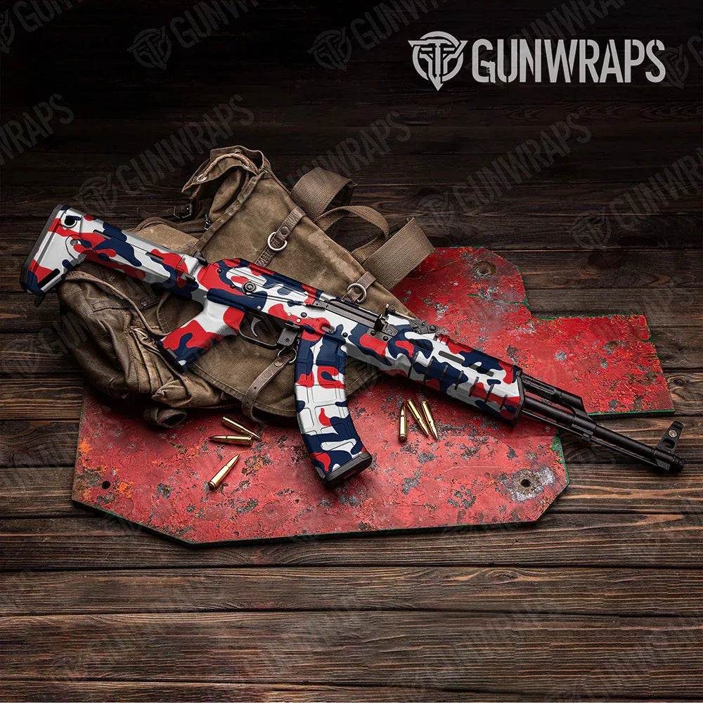 Classic America AK-47 Gun Skin Vinyl Wraps