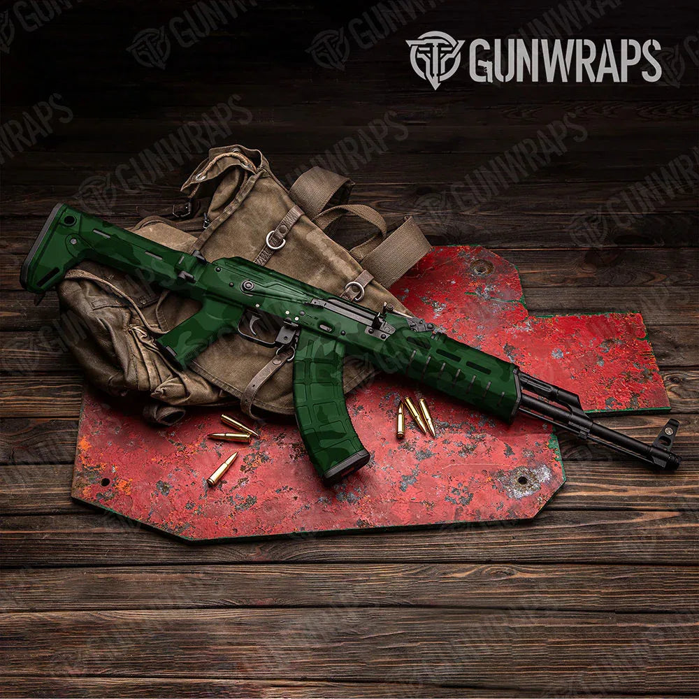 Classic Elite Green AK-47 Gun Skin Vinyl Wraps