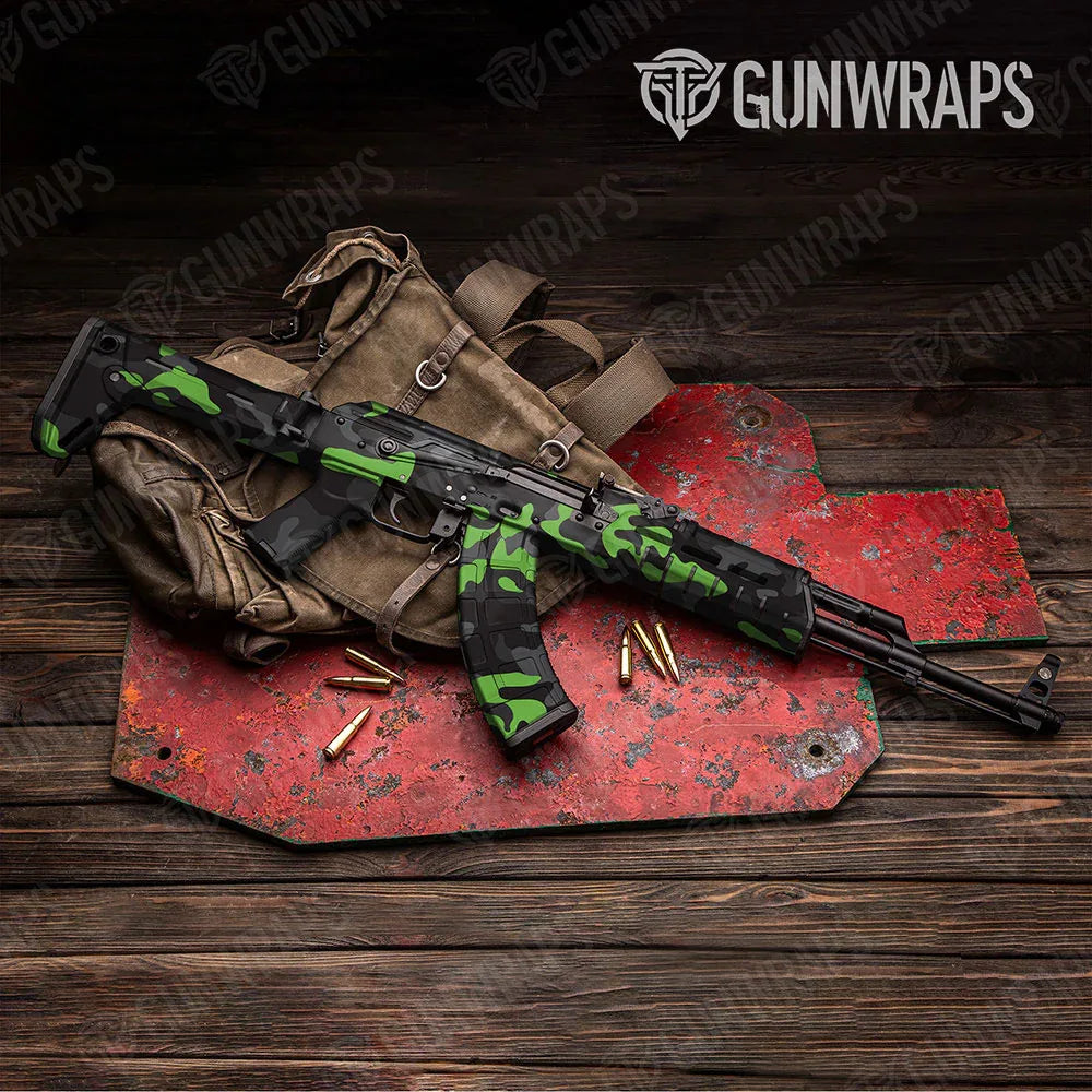 Classic Metro Green AK-47 Gun Skin Vinyl Wraps