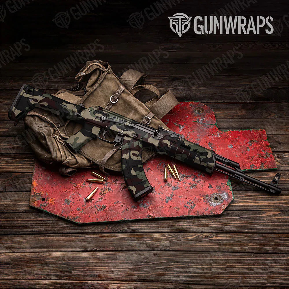 Classic Militant Blood AK-47 Gun Skin Vinyl Wraps