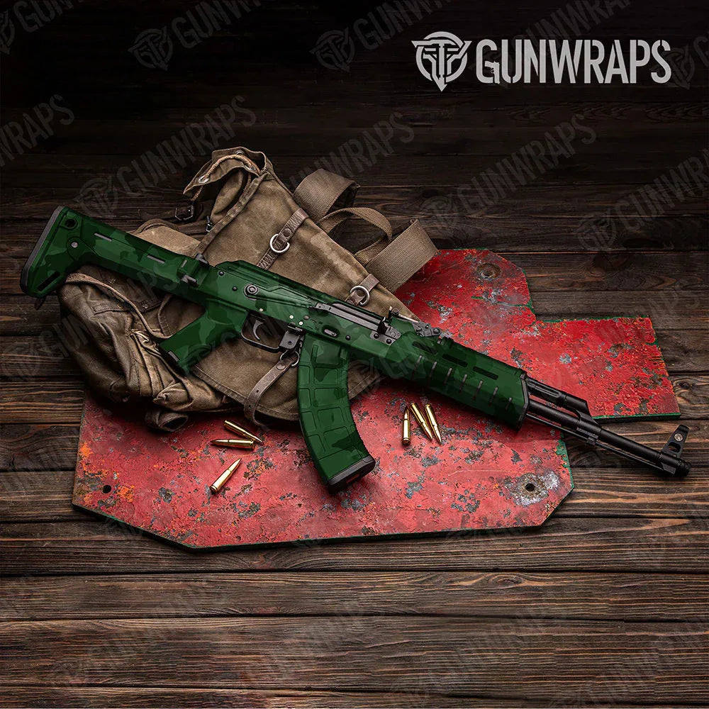 Cumulus Elite Green AK-47 Gun Skin Vinyl Wraps