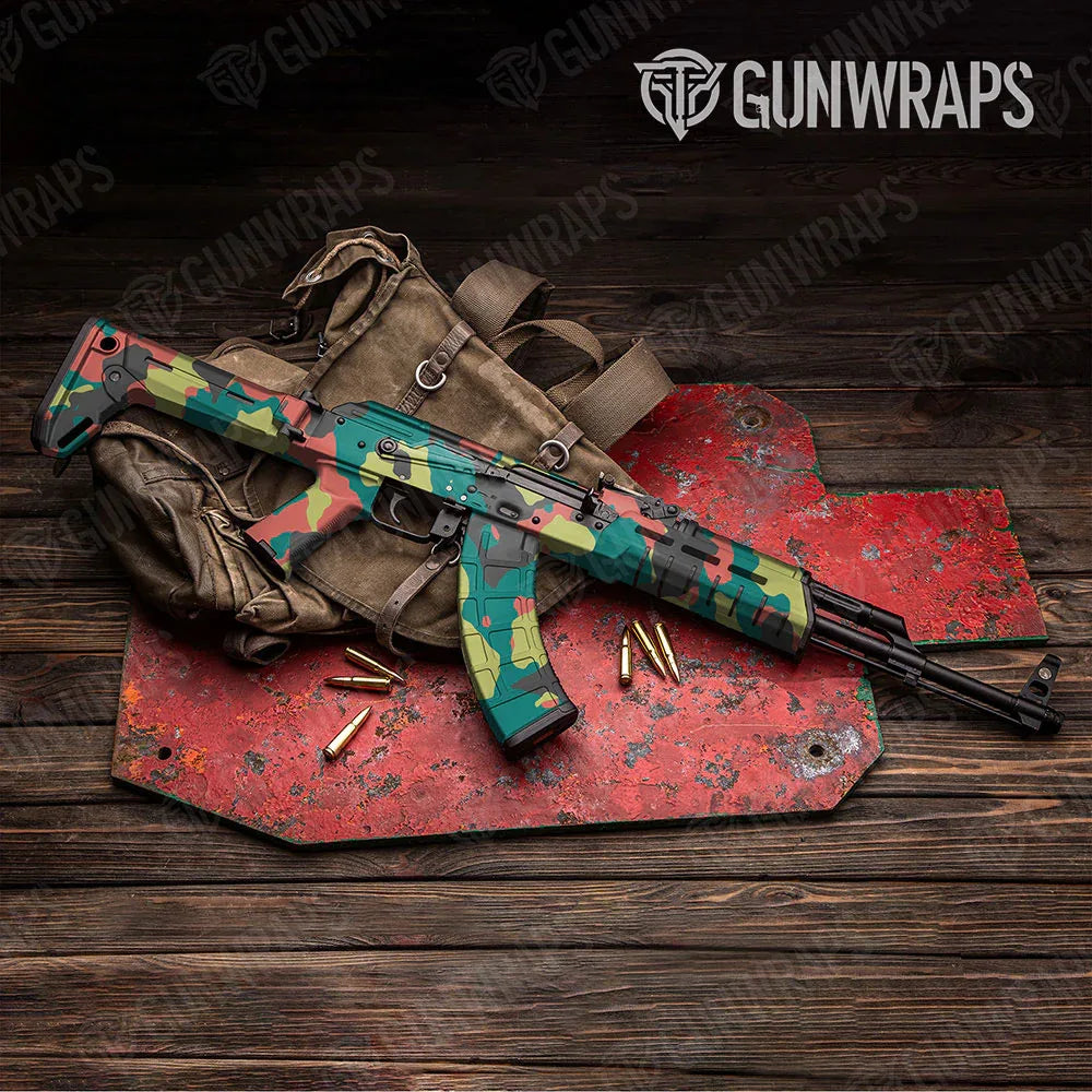 Cumulus Fiesta AK-47 Gun Skin Vinyl Wraps
