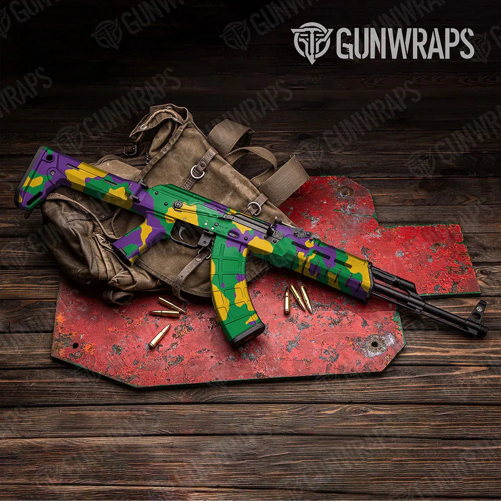 Cumulus Mardi Gras AK-47 Gun Skin Vinyl Wraps