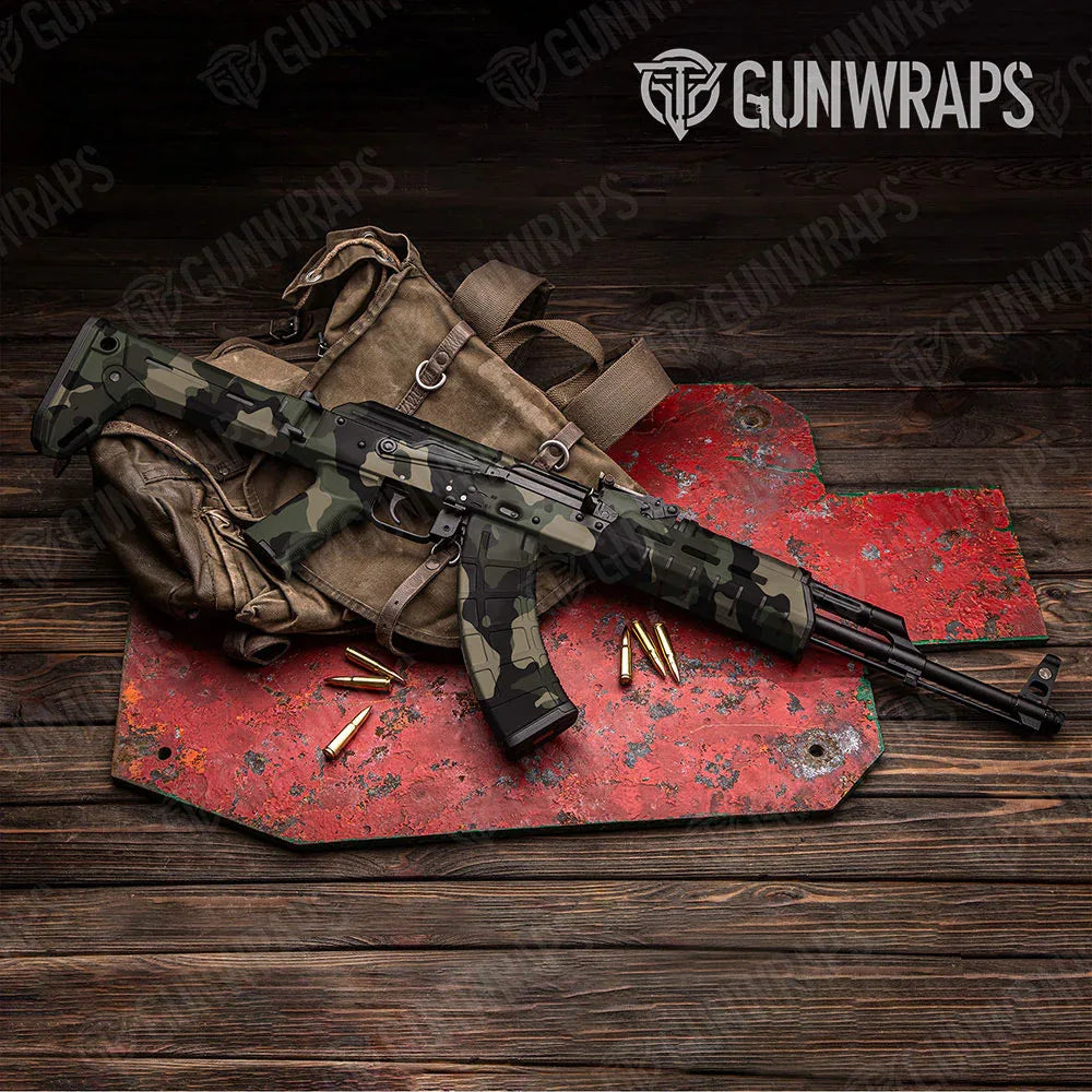 Cumulus Militant Green AK-47 Gun Skin Vinyl Wraps