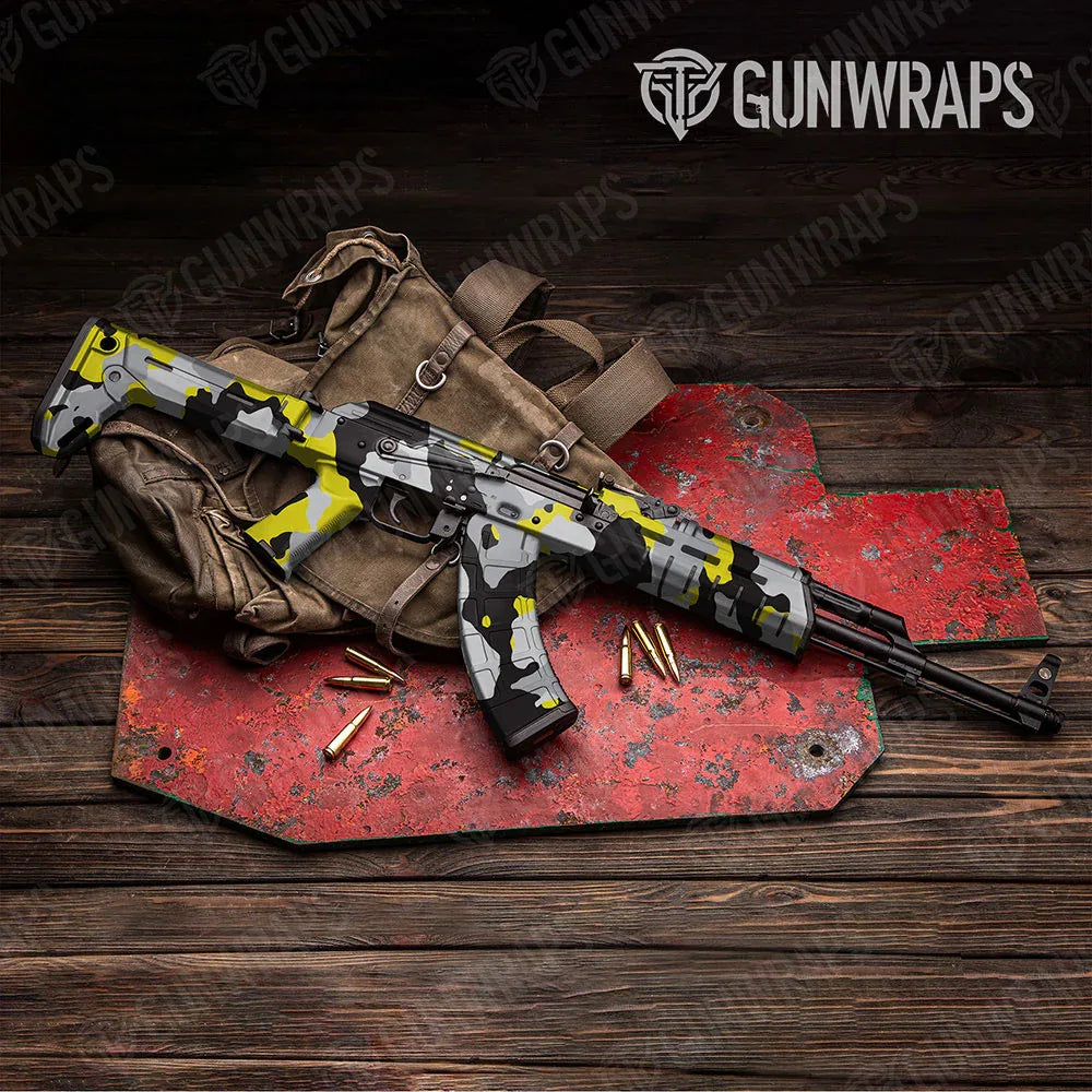 Cumulus Yellow Tiger AK-47 Gun Skin Vinyl Wraps