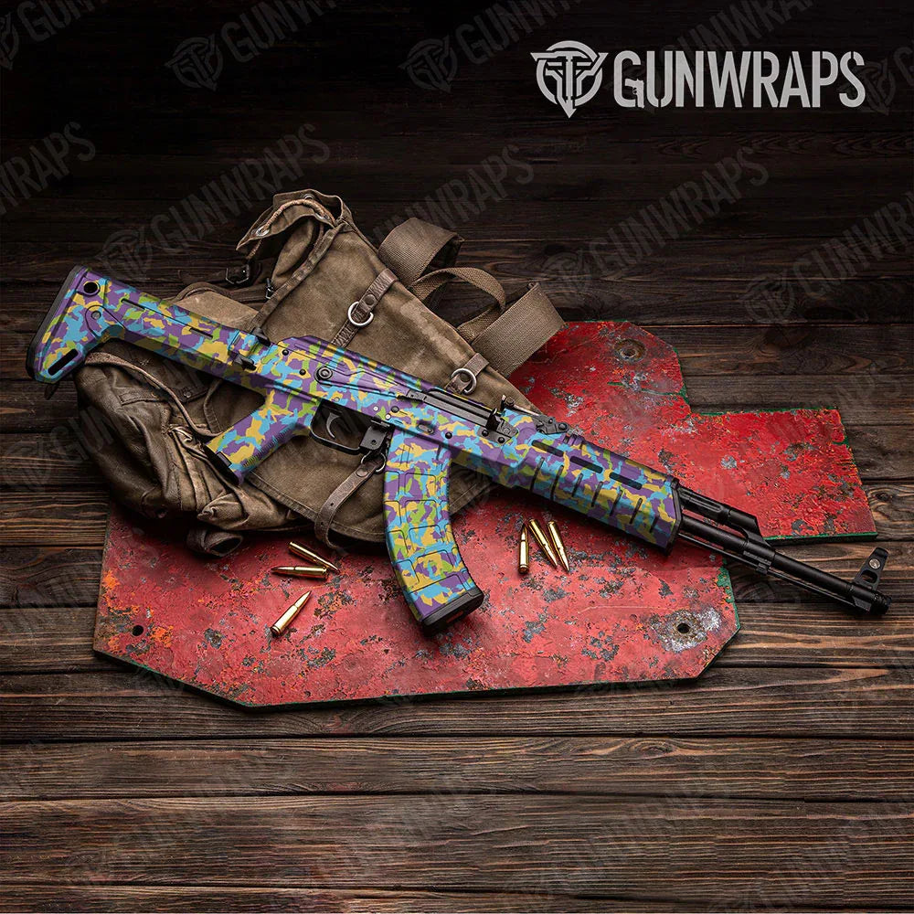 Erratic Carnival AK-47 Gun Skin Vinyl Wraps