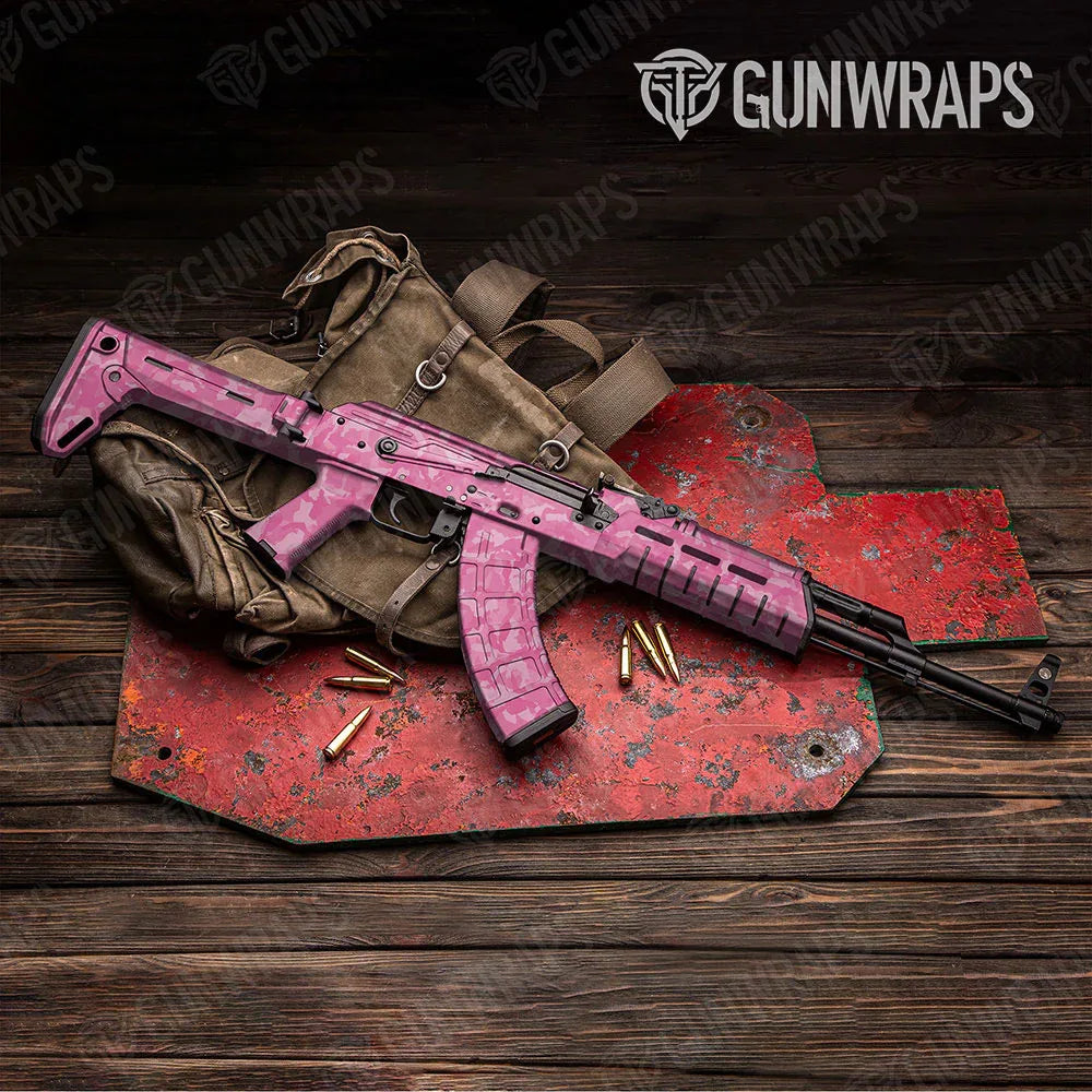 Erratic Elite Pink AK-47 Gun Skin Vinyl Wraps