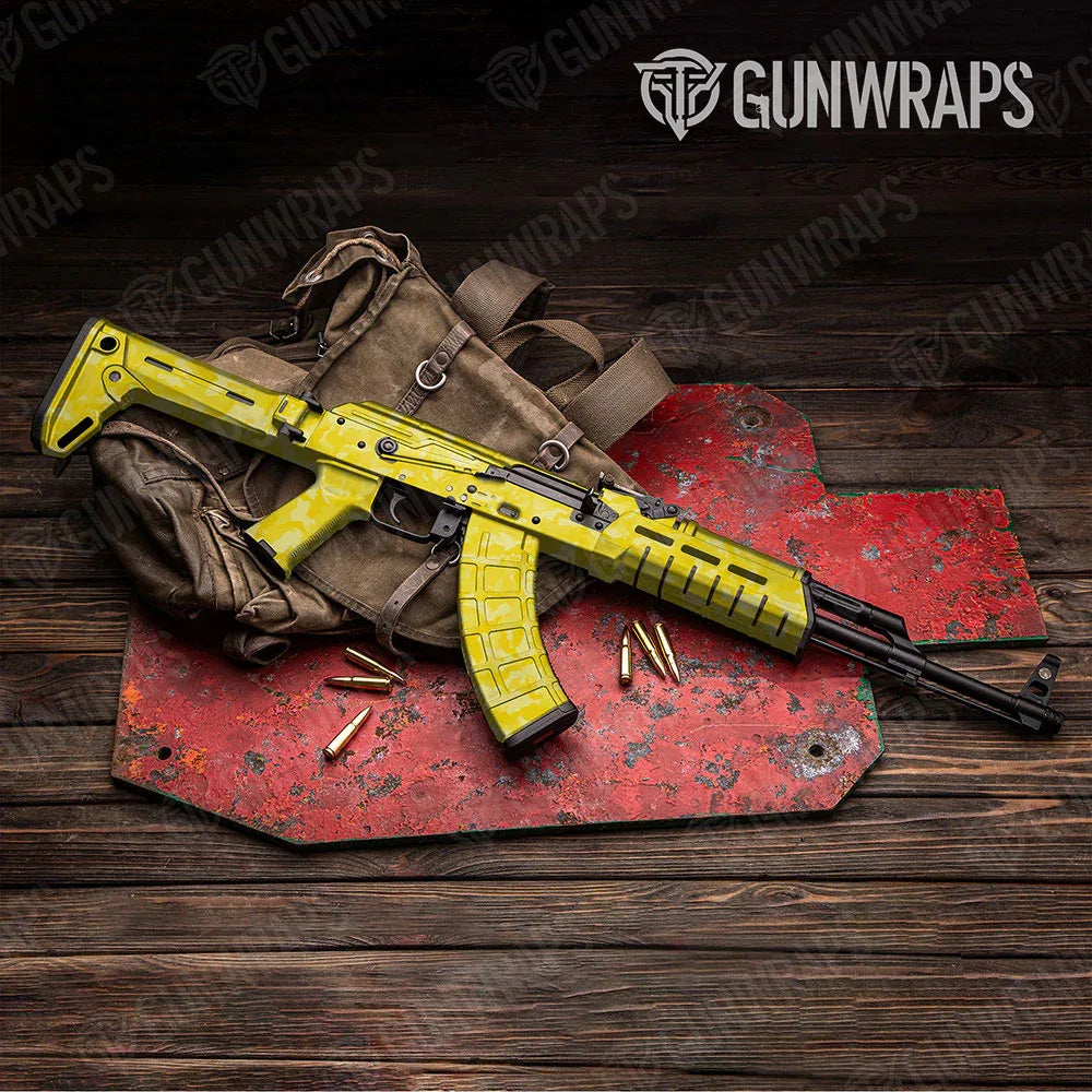 Erratic Elite Yellow AK-47 Gun Skin Vinyl Wraps