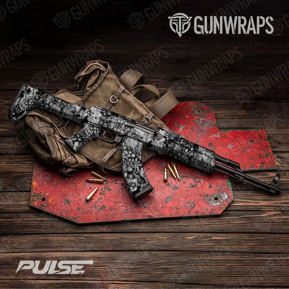 Pulse Blizzard AK-47 Gun Skin Vinyl Wraps