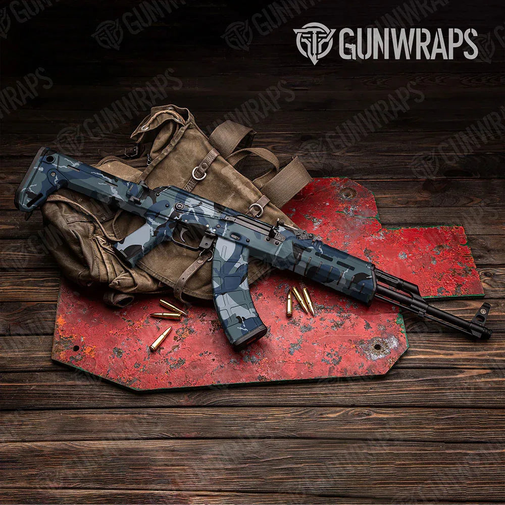 Ragged Navy AK-47 Gun Skin Vinyl Wraps