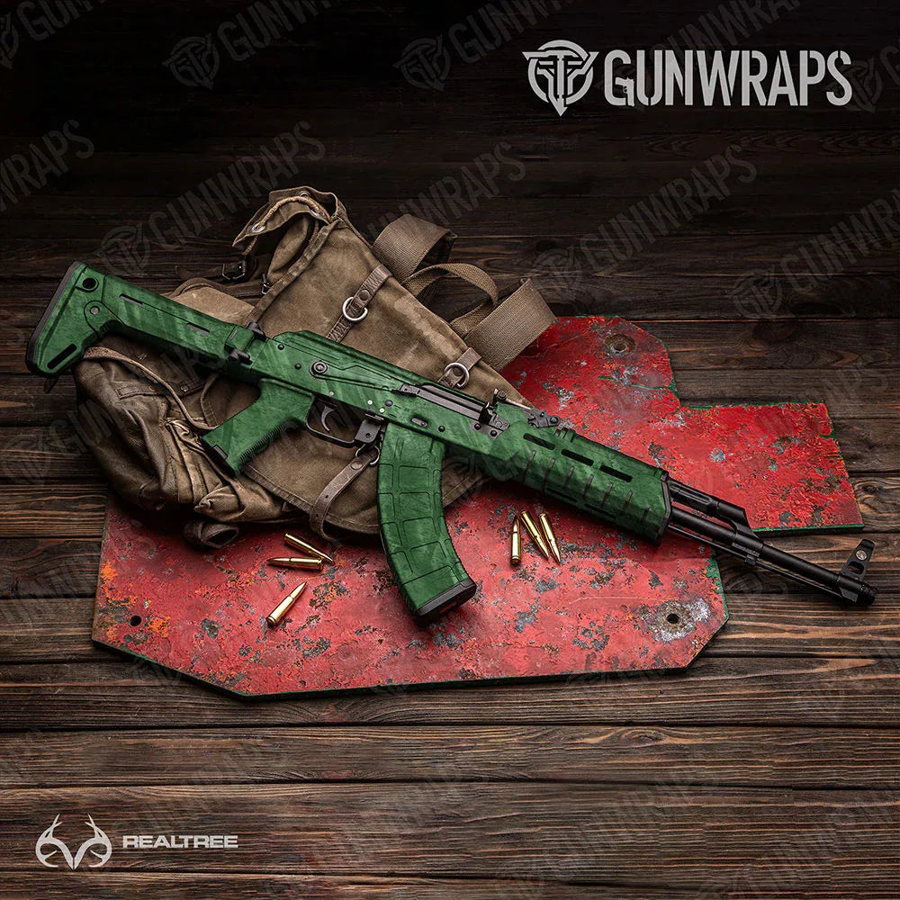 Realtree Fishing Green AK-47 Gun Skin Vinyl Wraps