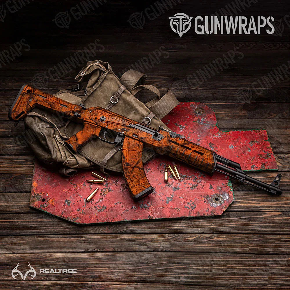 Realtree Nature APX Blaze AK-47 Gun Skin Vinyl Wraps