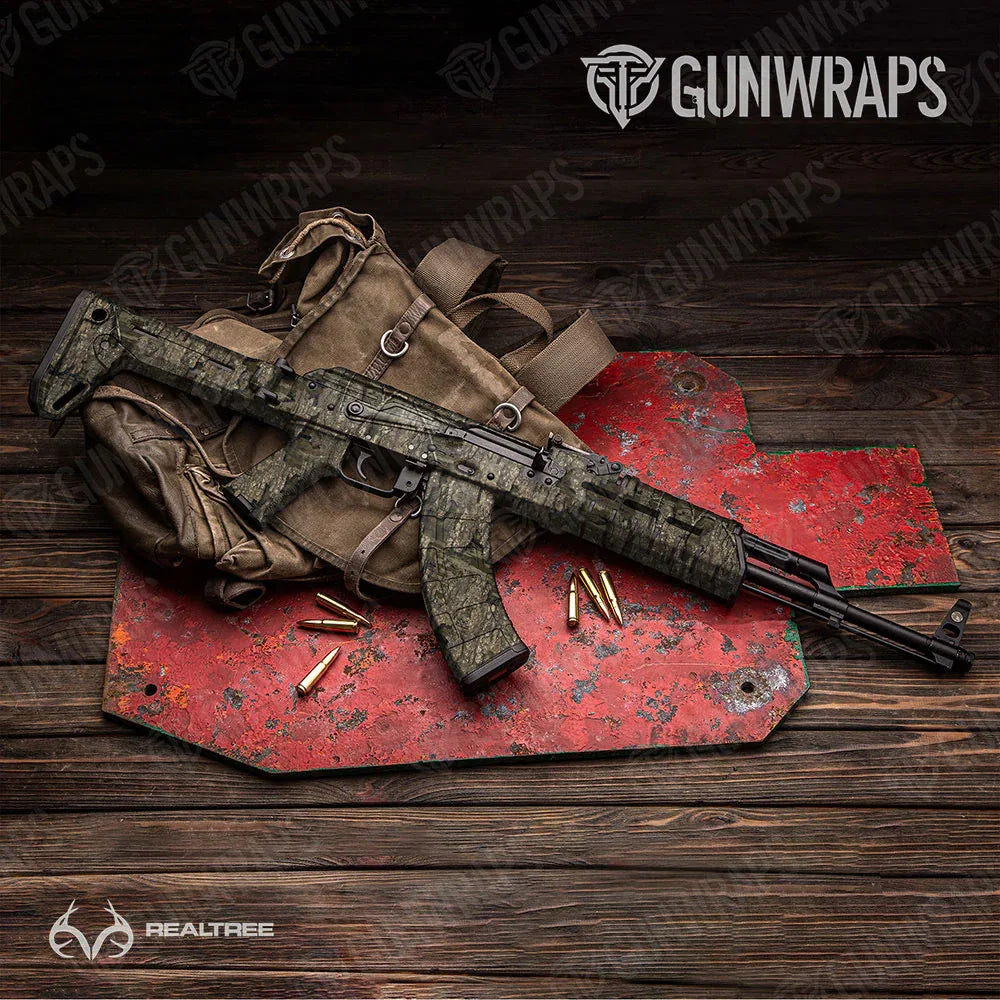 Realtree Nature Timber AK-47 Gun Skin Vinyl Wraps