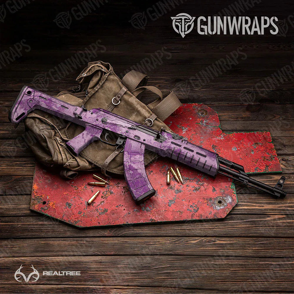 Realtree XTREME Passion Pink AK-47 Gun Skin Vinyl Wraps