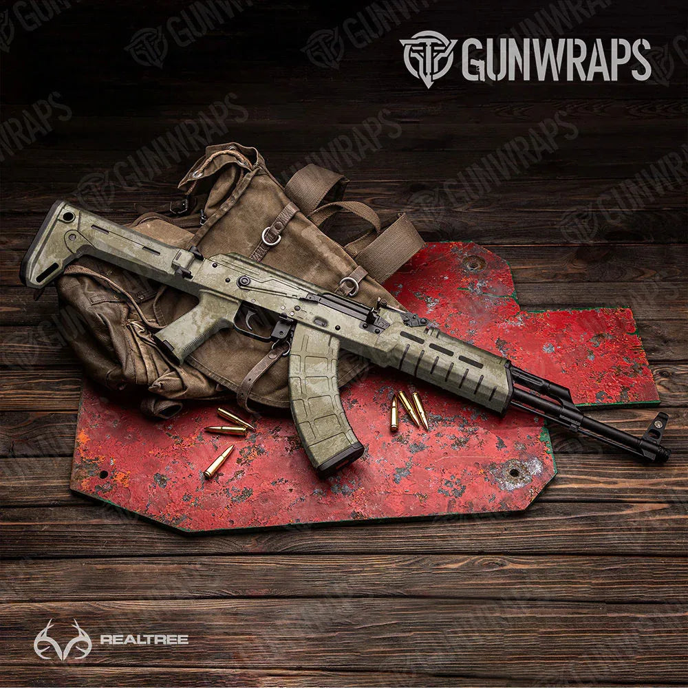 Realtree XTREME Sandstone AK-47 Gun Skin Vinyl Wraps