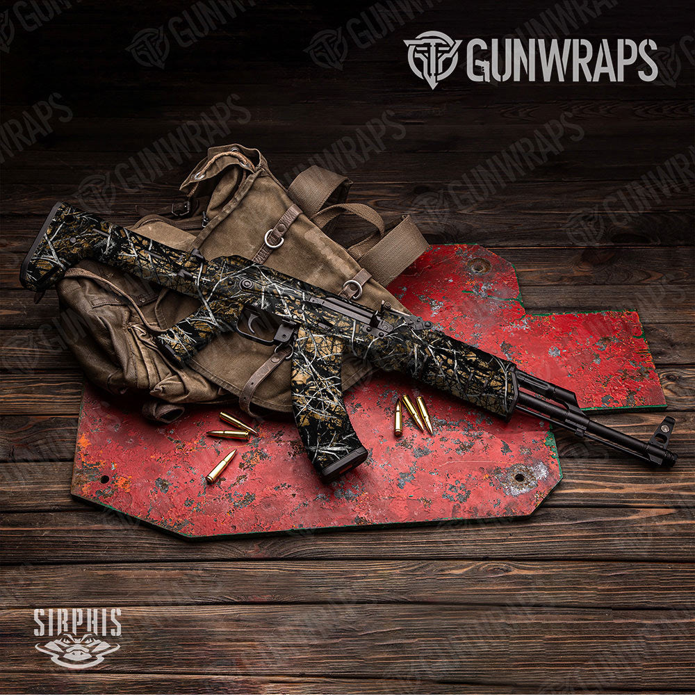 Sirphis Outshine AK-47 Gun Skin Vinyl Wraps