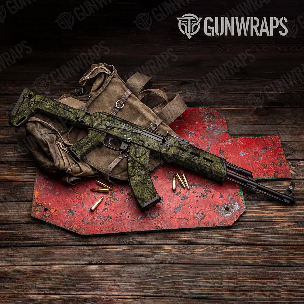 Substrate Savannah Stalker AK-47 Gun Skin Vinyl Wraps