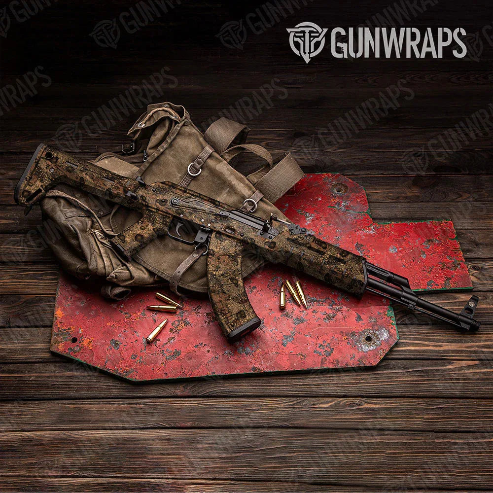 Toadaflage Dryland AK-47 Gun Skin Vinyl Wraps