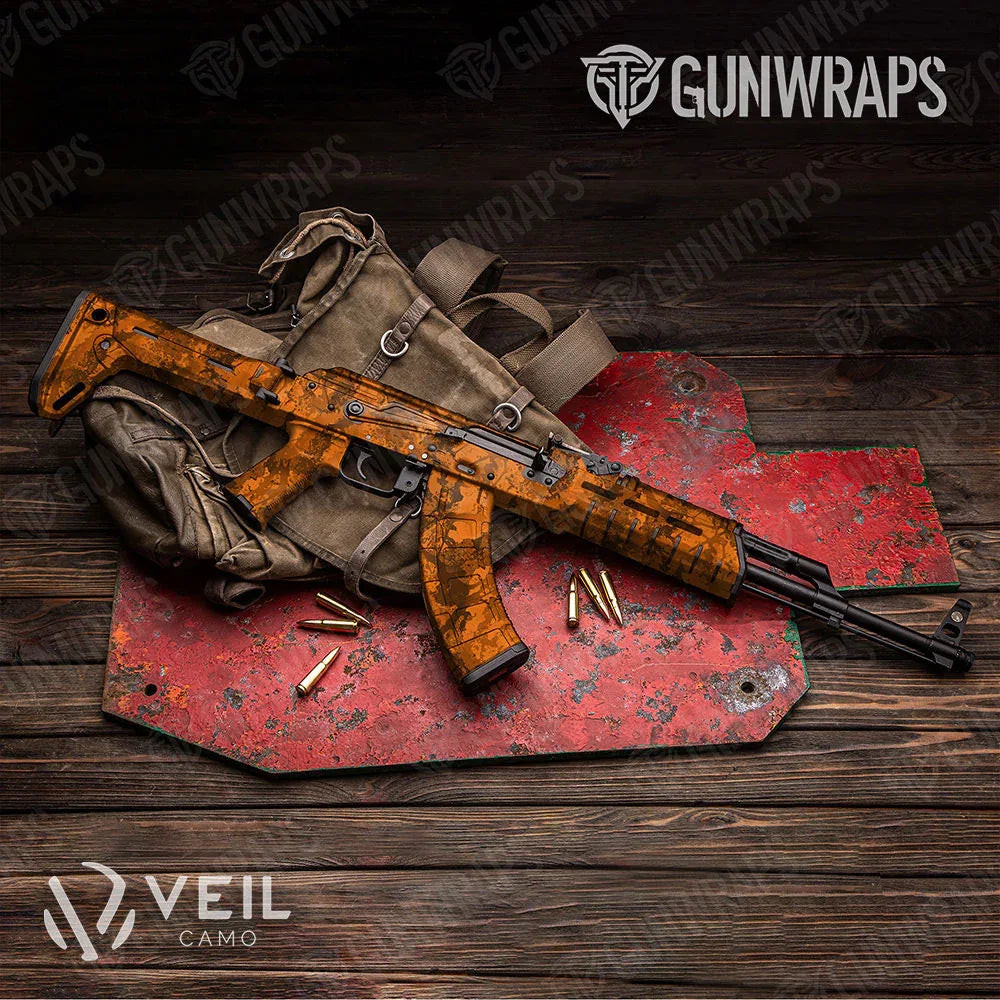 Veil Stoke Blaze AK-47 Gun Skin Vinyl Wraps