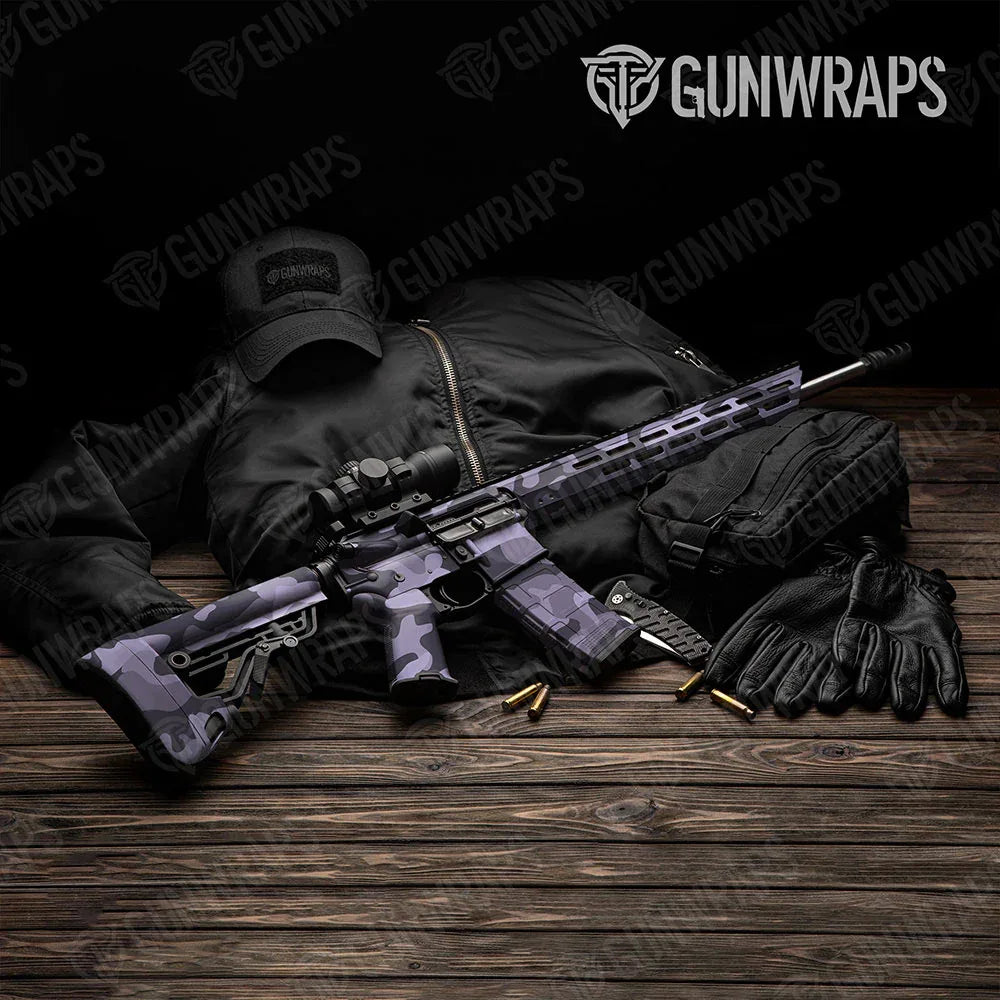 Classic Lilac AR-15 Gun Skin Vinyl Wraps