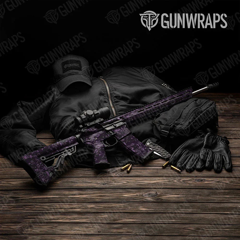 Digital Darkwing AR-15 Gun Skin Vinyl Wraps