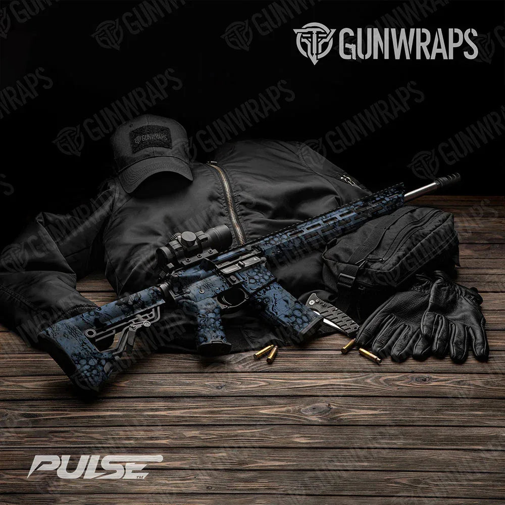 Pulse Riptide AR-15 Gun Skin Vinyl Wraps