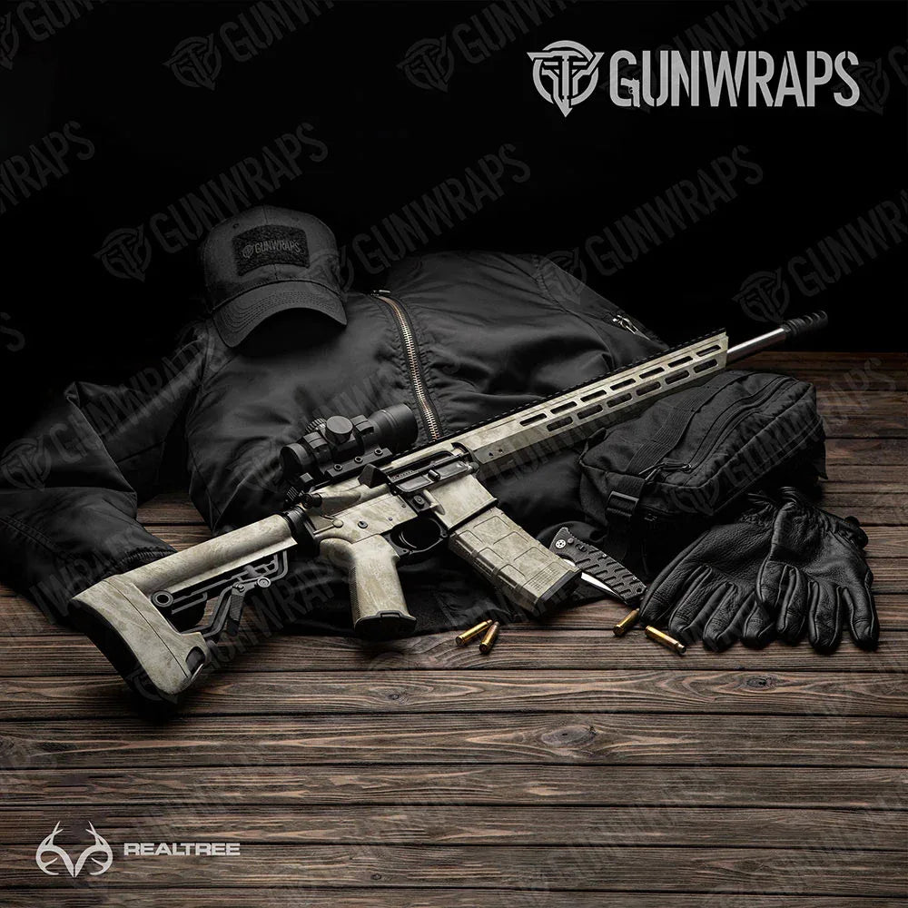 Realtree Aspect Sandbar AR-15 Gun Skin Vinyl Wraps