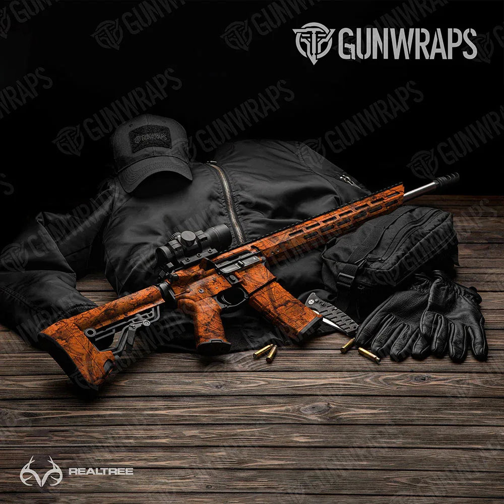 Realtree Nature APX Blaze AR-15 Gun Skin Vinyl Wraps