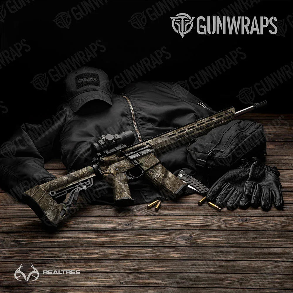 Realtree Nature APX AR-15 Gun Skin Vinyl Wraps