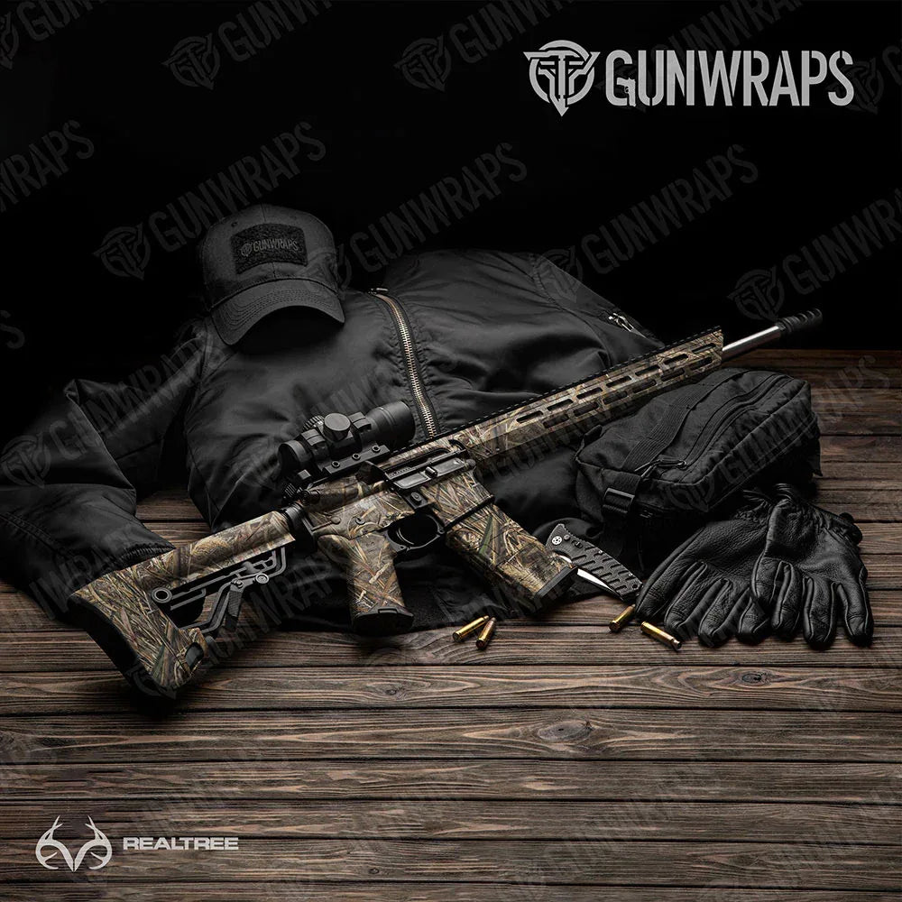 Realtree Nature MAX-5 AR-15 Gun Skin Vinyl Wraps