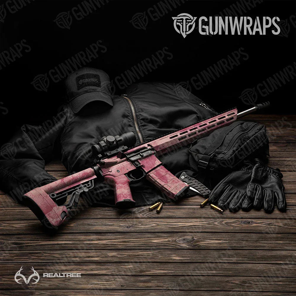 Realtree XTREME Coral AR-15 Gun Skin Vinyl Wraps