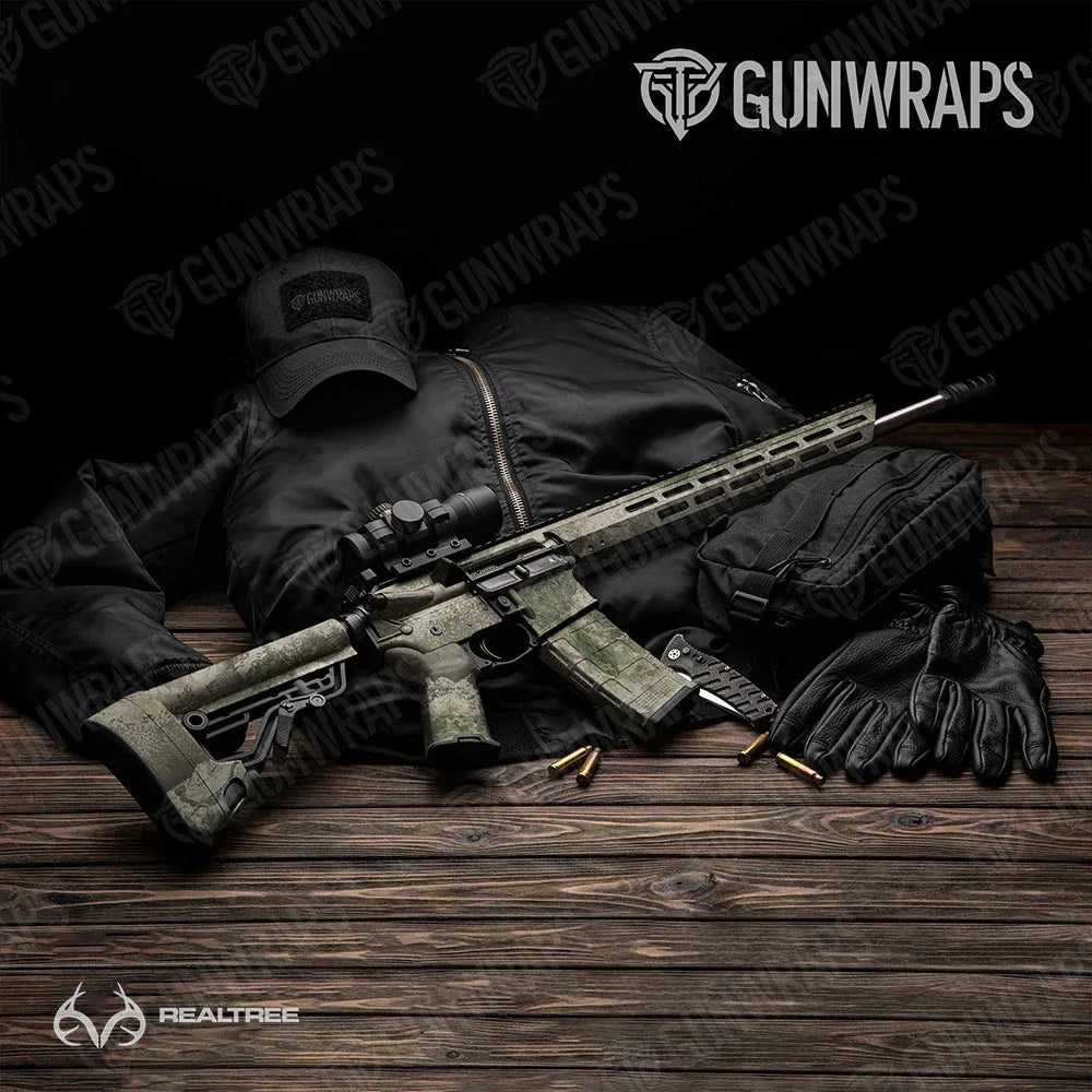 Realtree XTREME Marsh AR-15 Gun Skin Vinyl Wraps