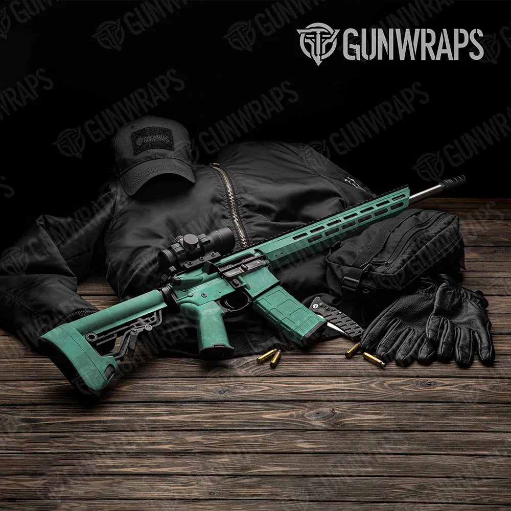 Substrate Saltwater AR-15 Gun Skin Vinyl Wraps
