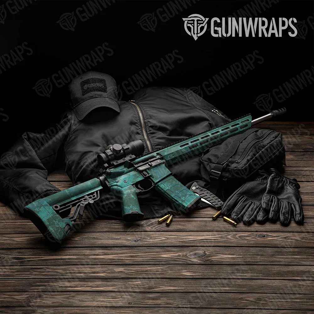 Substrate Shellback AR-15 Gun Skin Vinyl Wraps