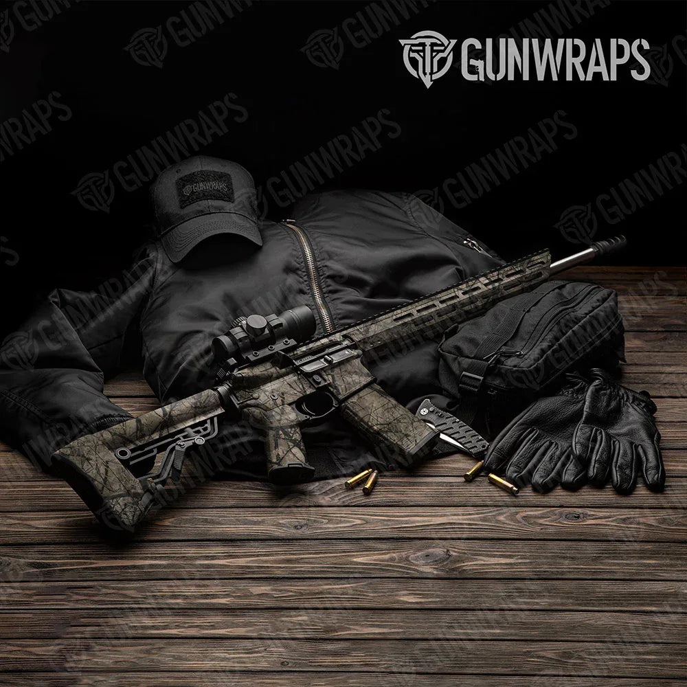 Substrate Shrub Stalker AR-15 Gun Skin Vinyl Wraps
