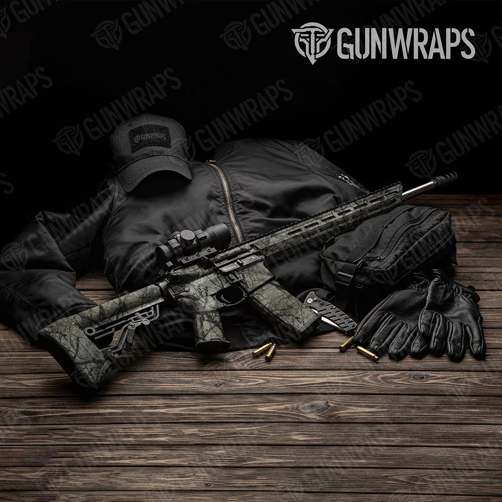 Substrate Skyline Stalker AR-15 Gun Skin Vinyl Wraps