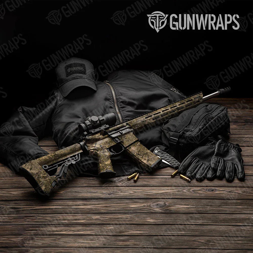 Substrate Sniper AR-15 Gun Skin Vinyl Wraps