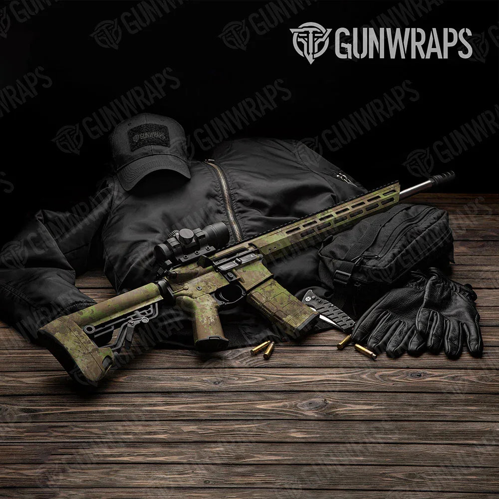 Substrate Springfield AR-15 Gun Skin Vinyl Wraps