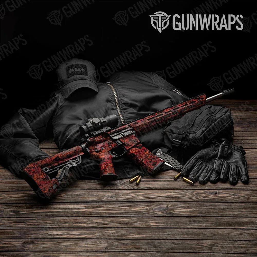 Toadaflage Ember AR-15 Gun Skin Vinyl Wraps