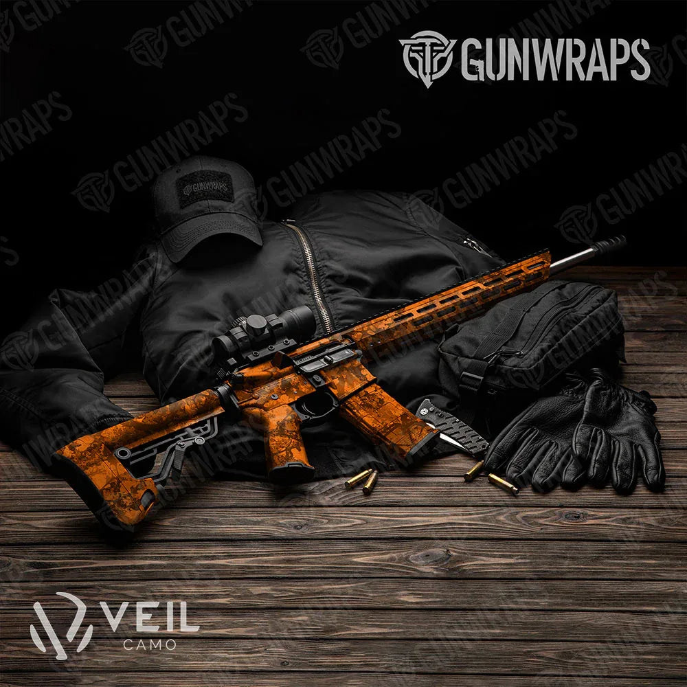 Veil Stoke Blaze AR-15 Gun Skin Vinyl Wraps