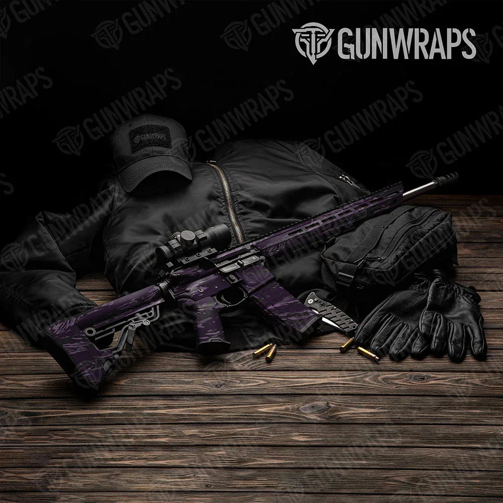Vietnam Tiger Stripe Darkwing AR-15 Gun Skin Vinyl Wraps