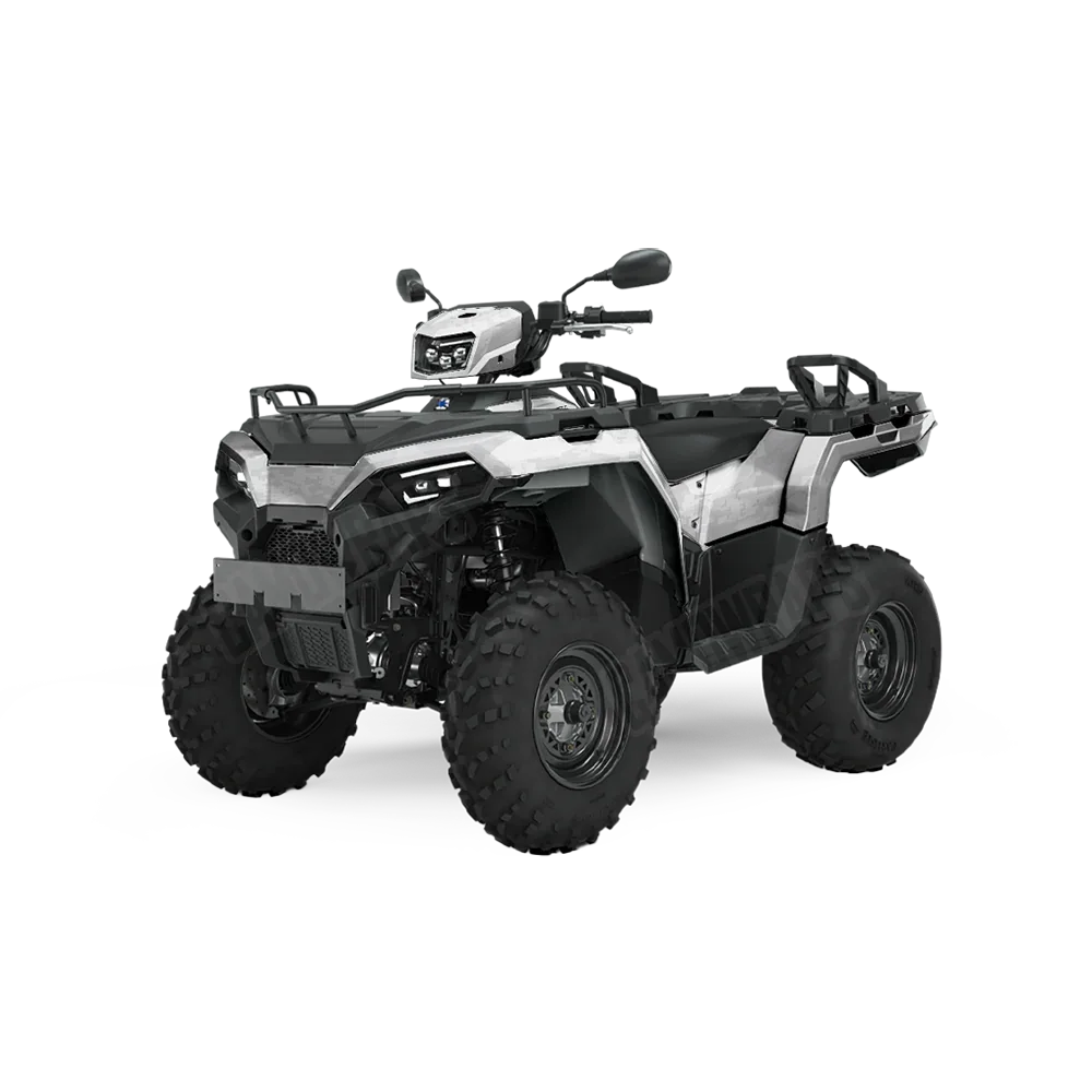 Compound Elite White ATV Wraps