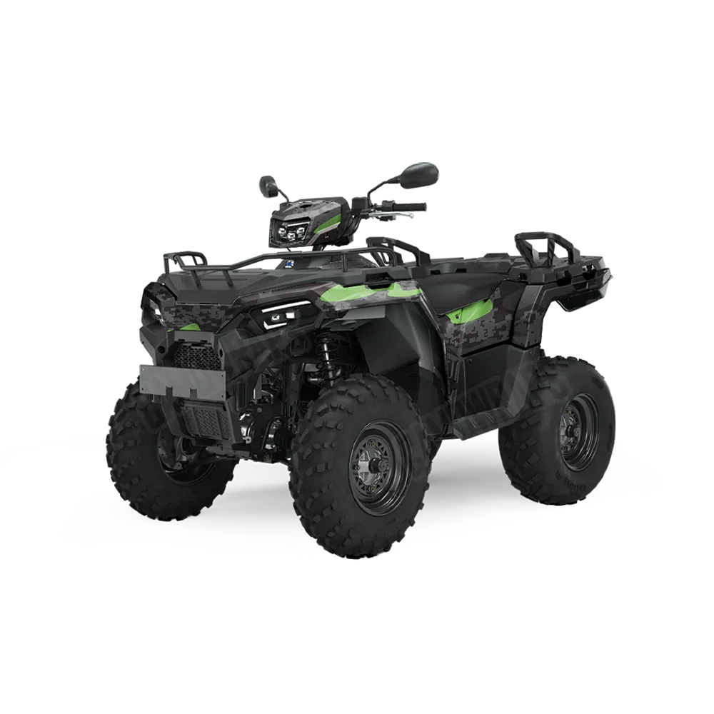 Compound Metro Green ATV Wraps