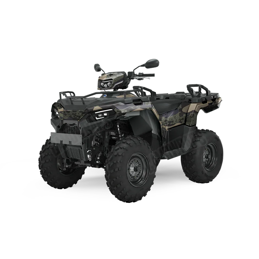 Compound Militant Blue ATV Wraps