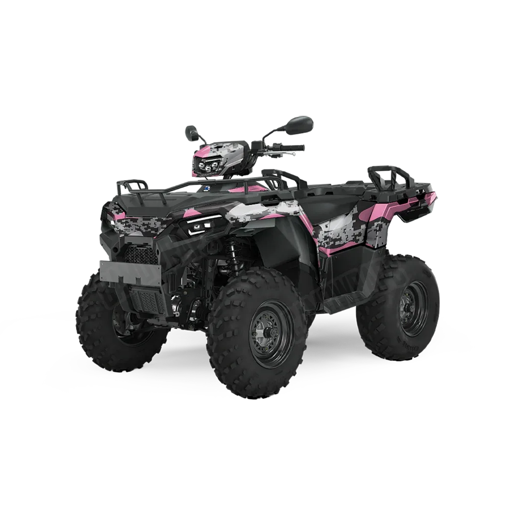 Compound Pink Tiger ATV Wraps