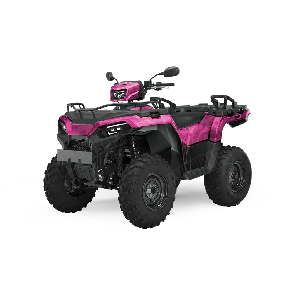 Crystal Elite Magenta ATV Wraps