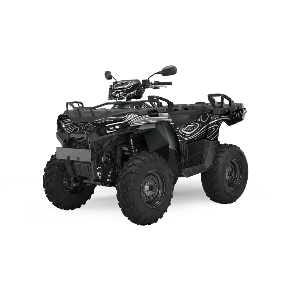 Damascus Black ATV Wraps